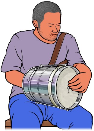 NC[J Cuica / tNVEh Friction drum