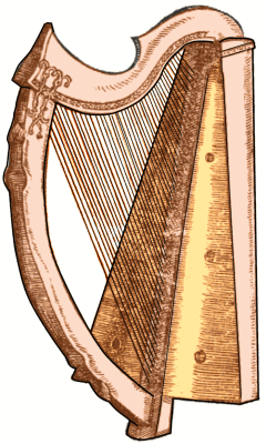 ACbV n[v irish harp