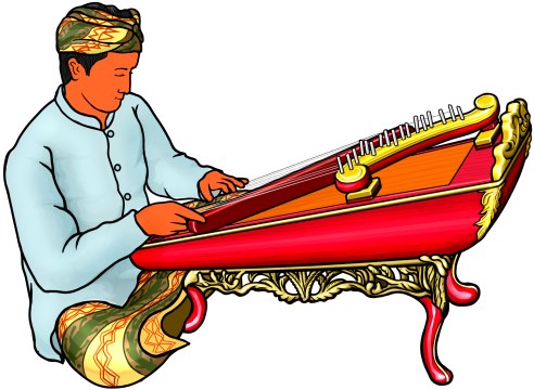 インドネシア ガムランの楽器 チェレンプン