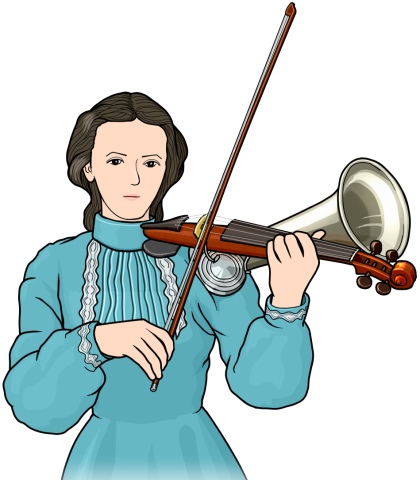 ストローバイオリン／コルネット・バイオリン