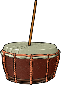 フリクション・ドラム friction drum