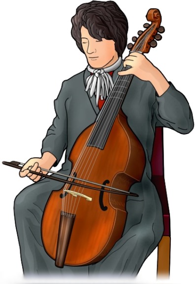 European period instruments : Viola da gamba