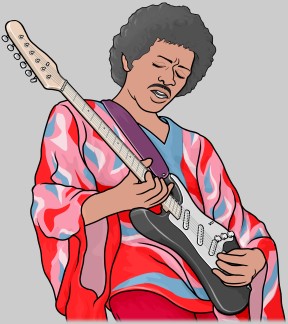 エレクトリックギター／ジミ ヘンドリックス (Jimi Hendrix)