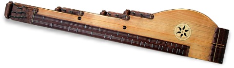 ハンガリーの民族楽器：ツィテラ