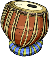 インドの楽器：バヤ（バーヤーン）