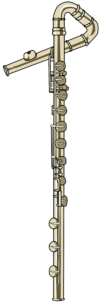 バス・フルート Bass flute