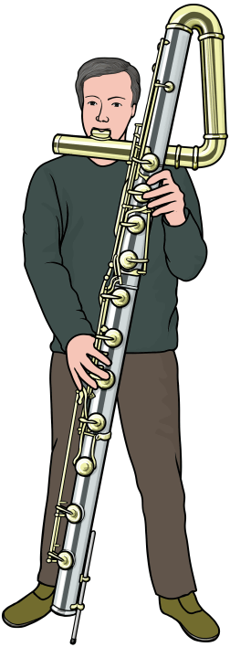 コントラバス・フルート contrabass flute（ダブル コントラバス・フルート）