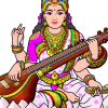 ヒンドゥー教の女神 サラスヴァティ
