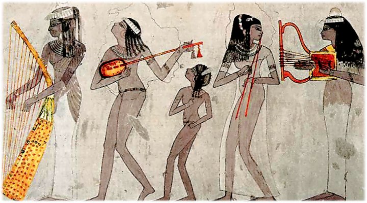 テーベの壁画（エジプト）