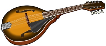 フラット・マンドリン flat mandolin