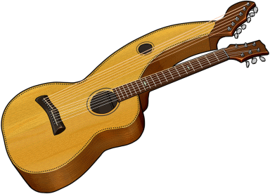 ハープギター Harp guitar