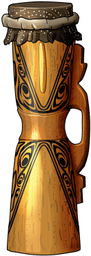 パプアニューギニアの太鼓：クンヅ／クンドゥ