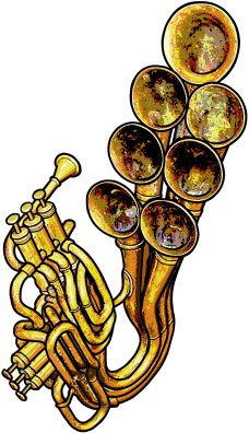 アドルフ・サックスのバルブ・トロンボーン Adolphe Sax trombone